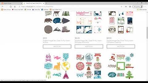 Finding Cricut Cartridges and SVGs - CTMH and Design Space