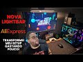 UNBOXING E PRIMEIRAS IMPRESSÕES DA NOVA LIGHTBAR DO ALIEXPRESS