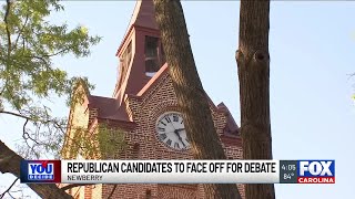 4 candidates taking part in gubernatorial debate in Newberry tonight