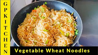 Simple Vegetable Wheat Noodles|Instant Veg Wheat Noodles in Tamil|Homemade Wheat Noodles |#GPKITCHEN