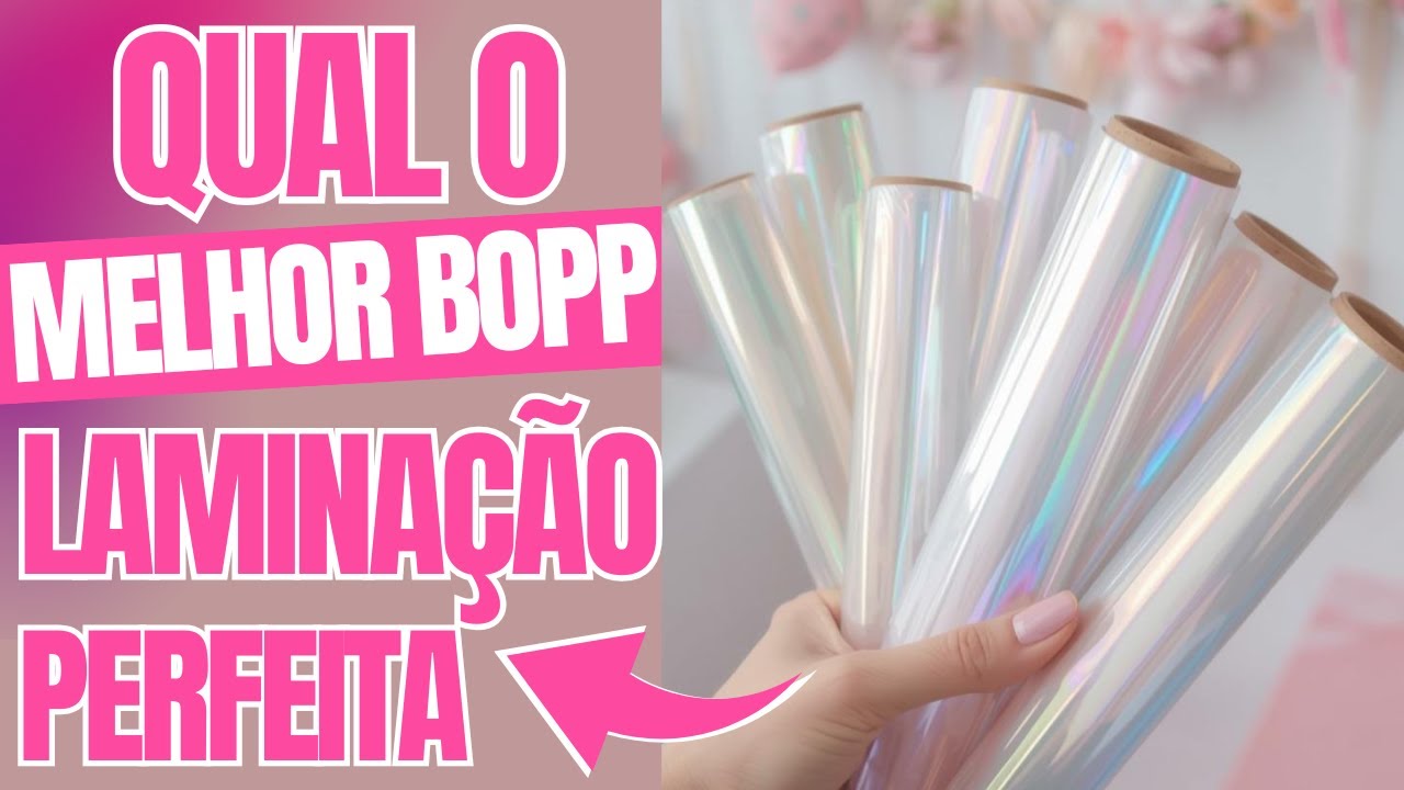 QUAL O MELHOR BOPP PARA LAMINAÇÃO? QUAL A MELHOR MICRA? BOPP FAZ DIFERENÇA P/ LAMINAÇÃO PERFEITA!...