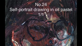 No.24 face drawing in oil pastel 1/1 screenshot 5