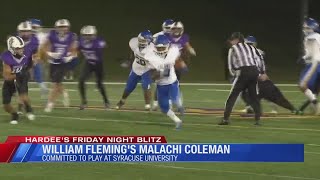 William Fleming junior RB Malachi Coleman commits to Syracuse University