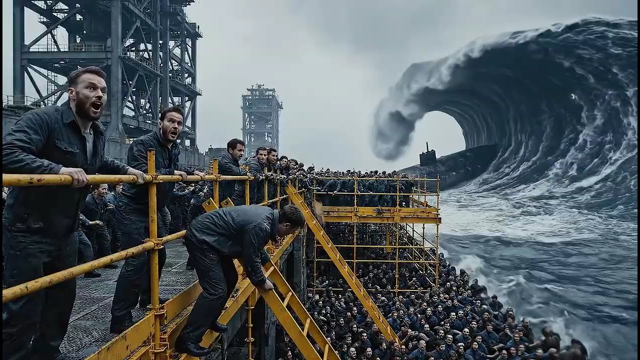 Mega Tsunami 2025 Hits Germany | Monster Waves Destroy Coastal Cities | AI Simulation Movie