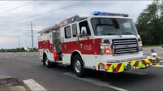 Poudre Fire Authority and Uchealth Structure Fire response (AIRHORN)