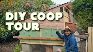 DIY Reclaimed Wood Chicken Coop  Full Tour & Tips