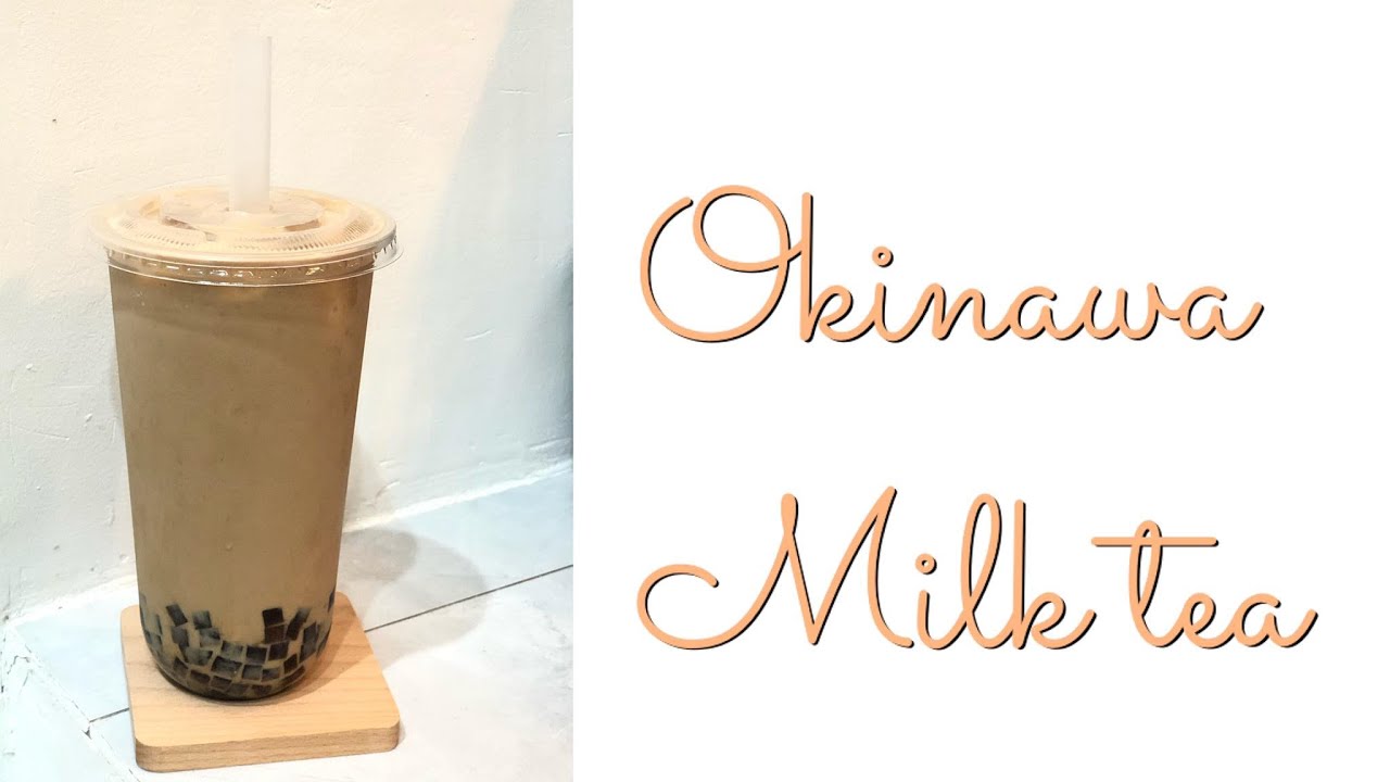 How to make Milk tea Recipe || Homemade Milk tea || Okinawa Milk tea || Cherie Chui