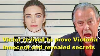 The Young And The Restless Spoilers Victor revived to prove Victoria innocent and revealed secrets