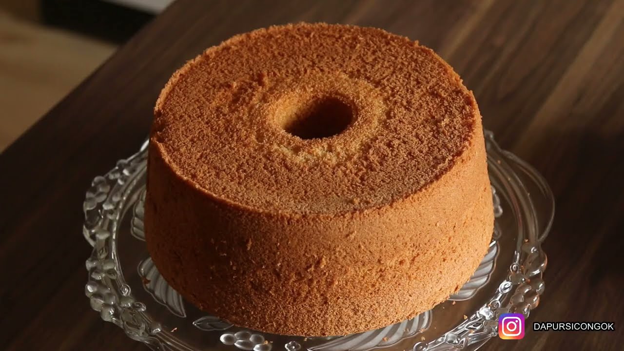 PENTING ! TEKNIK MENGADUK ADONAN CHIFFON CAKE AGAR TIDAK AMBLAS DAN KEMPES