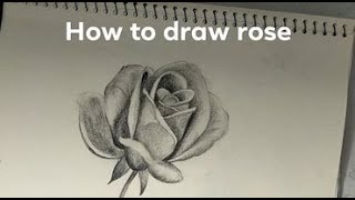 how to draw rose with pencil | Benny Way