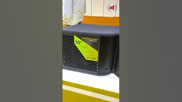 10 Inch Dual Line Array 🔈🔉🔊 Clean and Clear Sound #rathodsoundsystems #linearray #shorts #ytshorts