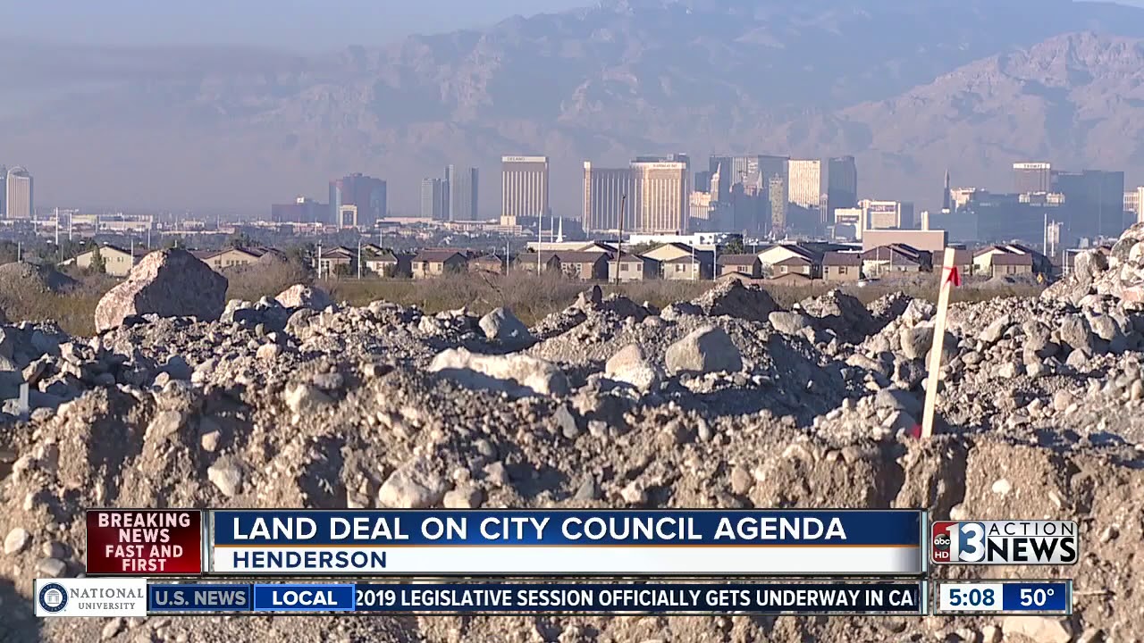 Henderson City Council to discuss land development near future home of Raiders