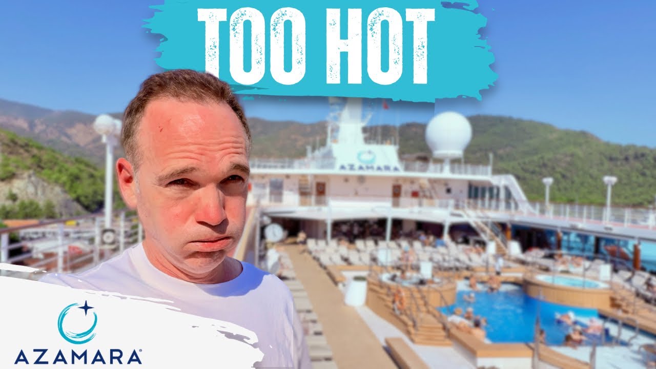 The Hottest Day We’ve EVER Had on a Cruise | Azamara in Marmaris 🇹🇷
