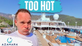 The Hottest Day We’ve EVER Had on a Cruise | Azamara in Marmaris 🇹🇷