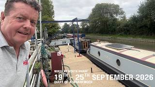 Diary of a wharfinger: 19th - 25th September 2026 | WELDING, PAINTING, HIRING & ENJOYING🧡😆