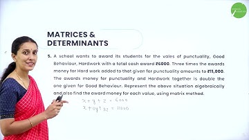 DAY 108 | BASIC MATHS | II PUC | MATRICES AND DETERMINANTS  | L10