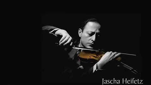 Jascha Heifetz plays Sarasate