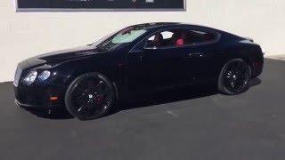 Career Overview Bentley GT Speed Coupe Red Interior