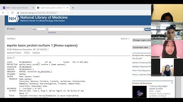NCBI : Pencarian Informasi Mengenai Gen (MBP) dan Nukleotida (VDR)