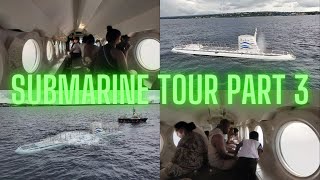 SUBMARINE underwater tour Pt3 //View an array of colourful coral reef formations