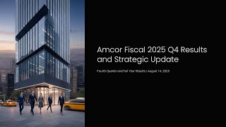 Famous Amcor's BIG Acquisition & What It Means for FY26! | Earnings Deep Dive Wealth