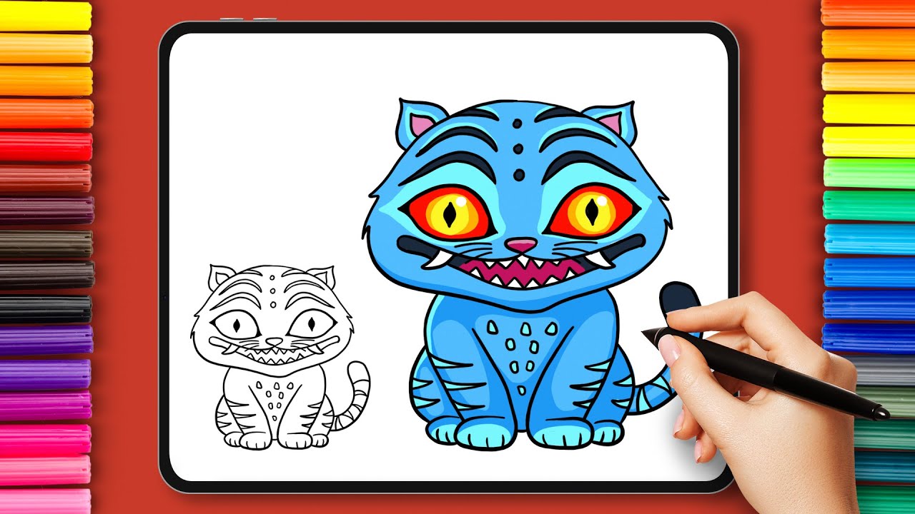 How to Draw DERPY TIGER K pop Demon Hunters - Easy Step-by-Step