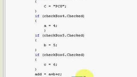 c# part 3 (checkbox)