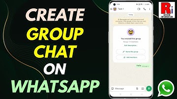 How to Create a Group Chat in WhatsApp || Step by Step Tutorial