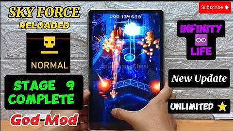 SKY FORCE RELOADED New Update Unlimited Star ⭐ Infinity ♾️ Life Stage 9 Complete 💯
