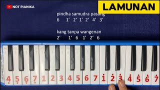 Not Pianika Lamunan - Tutorial Mudah