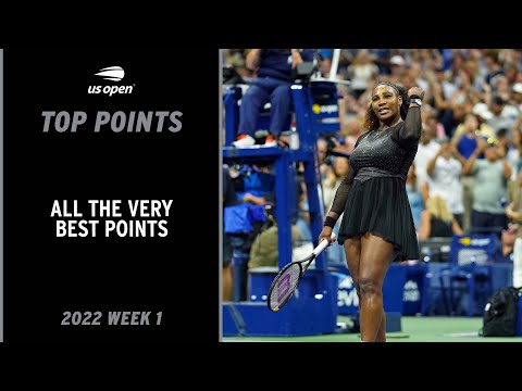 All the best points from week 1 | 2022 us open