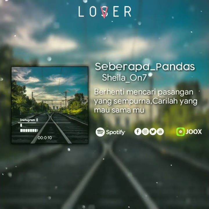 Story wa music || seberapa pantas nya kau ku tunggu Sheila on 7