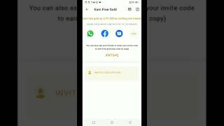 India gold refer code screenshot 4