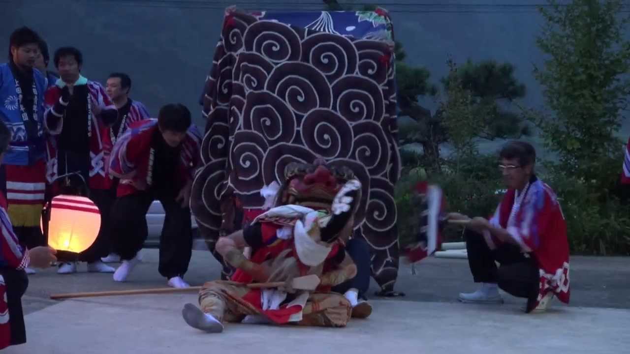 2013年 上田の獅子舞
