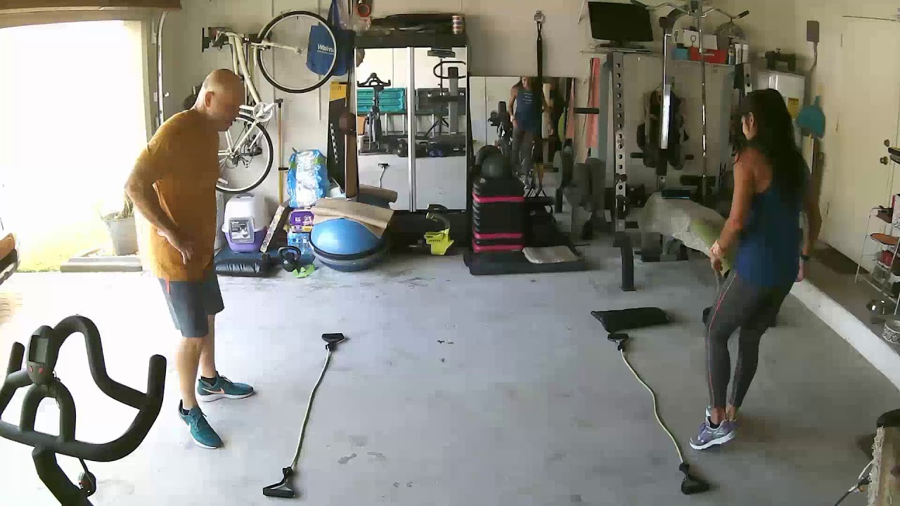 35 Minute High Intensity Workout in the Garage YouTube