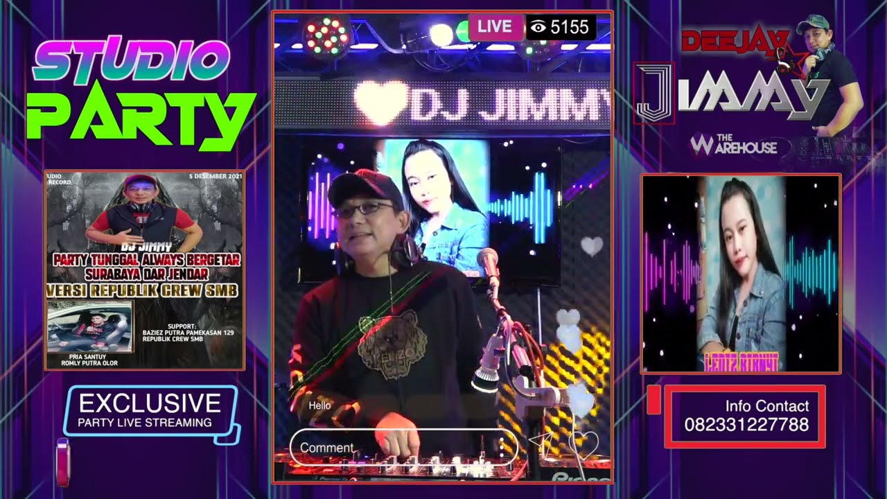 SPECIAL THE PARTY PRIA SANTUY ROMLI PUTRA OLOR PARTY  TUNGGAL-BY DJ JIMMY ON THE MIX