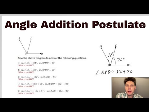 What is Angle Addition Postulate?