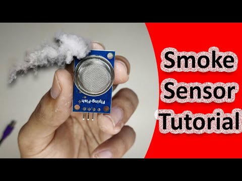 Smoke Sensor MQ2 Using Arduino || Smoke Detector