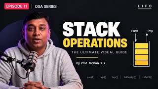 EP 11: Stacks Overview || Data Structures and Algorithms - The Ultimate Visual Guide