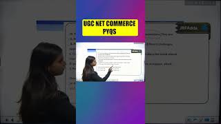 UGC NET Commerce PYQs Questions #shortsfeed #shorts #ugcnetpyq #ugcnetpyqs