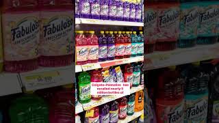 Colgate-Palmolive has recalled nearly 5 million bottles of Fabuloso #shorts