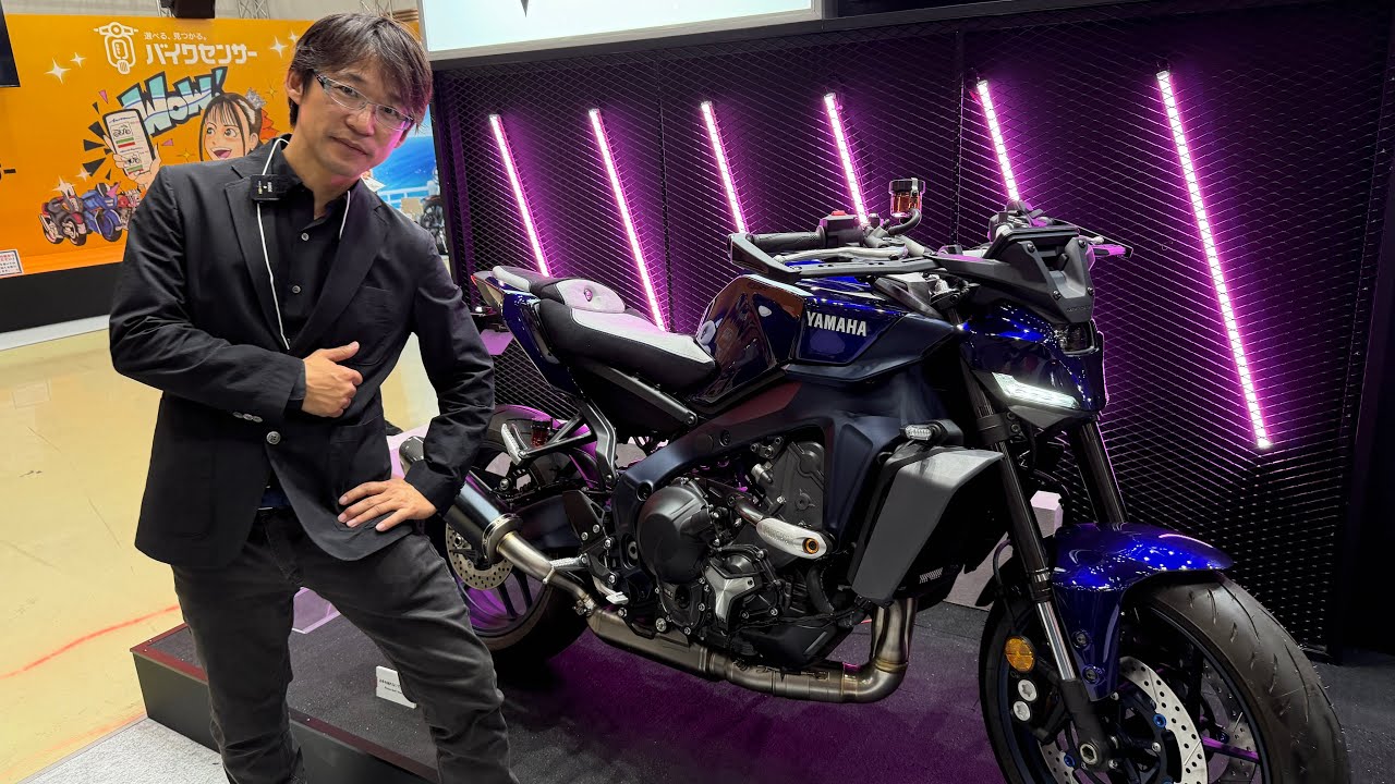 やはりMT09は最強かもしれない　ヤマハブース