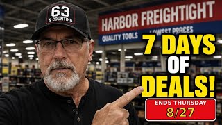 Harbor Freight 7-Day Super Deals All 9 ITC Deals
