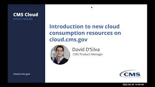 Introduction to new cloud consumption resources on cloud.cms.gov