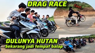 TEMPAT BALAP BARU DI BSD‼️NYORIDE NONGTON PARA  RIDER BALAPN SAMPE NAHAN LAPAR‼️