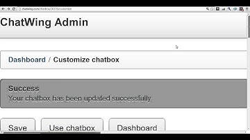 Embed Chatwing Shout Box and Put Moderator