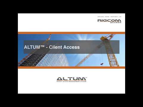 ALTUM: Height Access Management System -  Client Demonstration