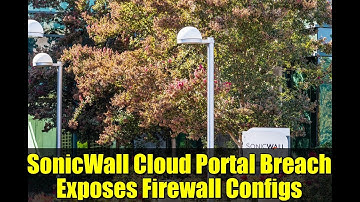 SonicWall Cloud Portal Breach Exposes Firewall Configs | Fix & Protect
