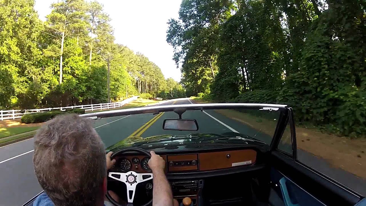 1981 Fiat Spider 2000 Afternoon Cruise