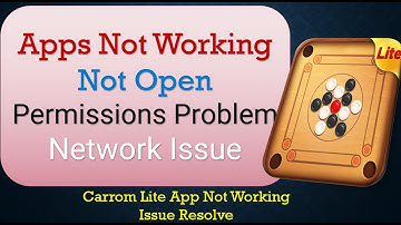How to Fix Carrom Lite App Not Working | Not Open | Space Issue